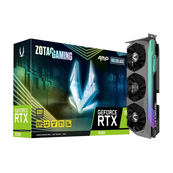 ZOTAC Graphic Card RTX 3080 10GB AMP HOLO ZOTAC Graphic Card RTX 3080 10GB AMP HOLO